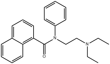 N-[2-(Diethylamino)ethyl]-N-phenyl-1-naphthalenecarboxamide Structure