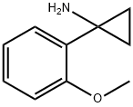 1-(2-METHOXYPHENYL)CYCLOPROPANAMINE Structure