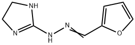 2-Furancarboxaldehyde,  (4,5-dihydro-1H-imidazol-2-yl)hydrazone  (9CI) 구조식 이미지