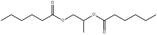 PROPYLENE GLYCOL DICAPROATE Structure