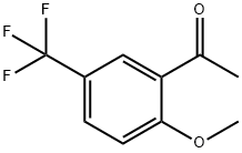 1-(2-Methoxy-5-trifluoromethylphenyl)ethanone Structure