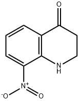 8-NITRO-2,3-DIHYDROQUINOLIN-4(1H)-ONE 구조식 이미지