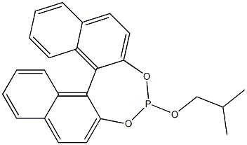 (R)-바이나프틸이소부틸포스파이트 구조식 이미지