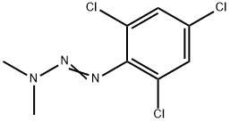 1-(2,4,6-trichlorophenyl)-3,3-dimethyltriazene Structure