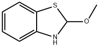 벤조티아졸,2,3-디하이드로-2-메톡시-(9CI) 구조식 이미지
