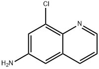 8-CHLOROQUINOLIN-6-AMINE Structure
