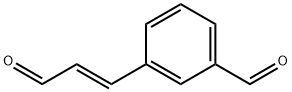 Benzaldehyde, 3-[(1E)-3-oxo-1-propenyl]- (9CI) Structure