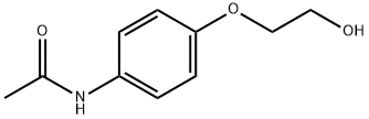 N-[4-(2-гидроксиэтокси)фенил]ацетамид структурированное изображение