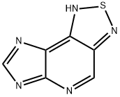 1H-Imidazo[4,5-b][1,2,5]thiadiazolo[3,4-d]pyridine  (9CI) 구조식 이미지