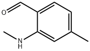 Benzaldehyde, 4-methyl-2-(methylamino)- (9CI) Structure