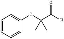 2-methyl-2-phenoxypropanoyl chloride Structure
