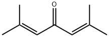 2,6-Dimethyl-2,5-heptadiene-4-one 구조식 이미지