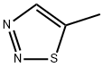 5-Methyl-1,2,3-thiadiazole Structure