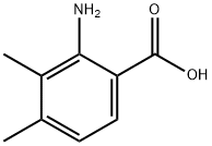 2-Amino-3,4-dimethylbenzoic acid 구조식 이미지