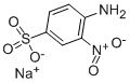 2-NITROANILINE-4-SULFONIC ACID SODIUM SALT 구조식 이미지