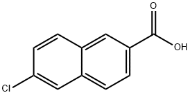 6-Chloro-2-naphthoic acid Structure