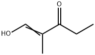 1-Penten-3-one, 1-hydroxy-2-methyl- 구조식 이미지