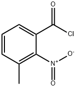 3-methyl-2-nitrobenzoyl chloride 구조식 이미지