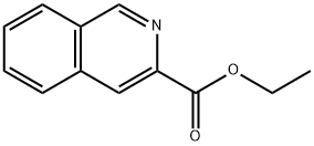 ETHYL ISOQUINOLINE-3-CARBOXYLATE 구조식 이미지