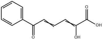 2-히드록시-6-옥소-6-페닐헥사-2,4-디에노에이트 구조식 이미지