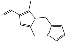 1-(2-FURYLMETHYL)-2,5-DIMETHYL-1H-PYRROLE-3-CARBALDEHYDE Structure