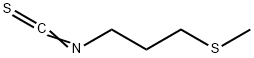 3-(Methylthio)propyl isothiocyanate 구조식 이미지