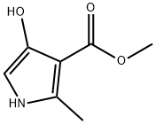 1H-Pyrrole-3-carboxylic acid, 4-hydroxy-2-methyl-, methyl ester (9CI) Structure