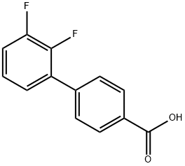 4-(2,3-Difluorophenyl)benzoic acid Structure
