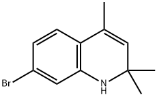 7-bromo-2,2,4-trimethyl-1,2-dihydroquinoline 구조식 이미지