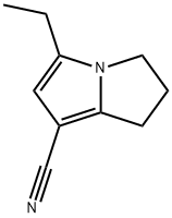 1H-Pyrrolizine-7-carbonitrile,5-ethyl-2,3-dihydro-(9CI) Structure