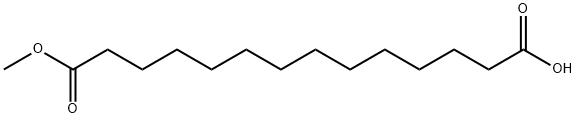 Метиловый эфир тетрадекандиокислоты структурированное изображение