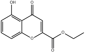 METHYL 5-HYDROXY-4-OXO-4H-CHROMENE-2-CARBOXYLATE 구조식 이미지