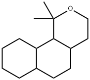 도데카히드로-1,1-디메틸-1H-나프토[1,2-c]피란 구조식 이미지