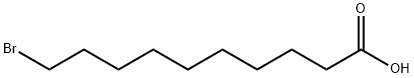 10-Bromodecanoic acid 구조식 이미지