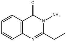 3-AMINO-2-ETHYL-4(3H)-QUINAZOLINONE 구조식 이미지