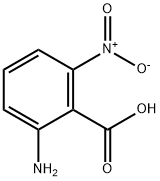 2-Amino-6-nitrobenzoic acid 구조식 이미지