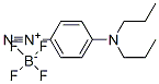 4-(dipropylamino)benzenediazonium tetrafluoroborate Structure