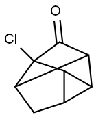 Tetracyclo[3.3.0.02,8.03,6]octan-4-one,  3-chloro- Structure