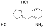 2-PYRROLIDIN-1-YLMETHYL-ANILINE DIHYDROCHLORIDE Structure