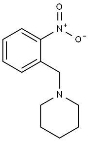 1-(2-Nitrobenzyl)piperidine Structure