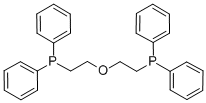 BIS(2-DIPHENYLPHOSPHINO)ETHYL ETHER Structure