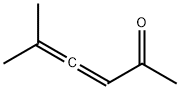 3,4-Hexadien-2-one, 5-methyl- (9CI) Structure