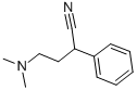 4-(dimethylamino)-2-phenylbutyronitrile Structure