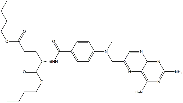 methotrexate di-n-butyl ester Structure