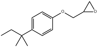 2-[[4-(2-methylbutan-2-yl)phenoxy]methyl]oxirane Structure
