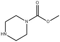 METHYL PIPERAZINE-1-CARBOXYLATE 구조식 이미지