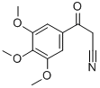 3,4,5-TRIMETHOXYBENZOYLACETONITRILE Structure