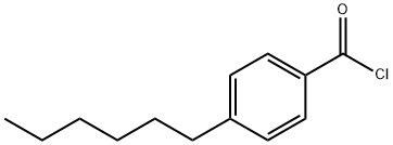 4-N-HEXYLBENZOYL CHLORIDE Structure