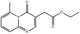 6-메틸-4-옥소-4H-피리도[1,2-a]피리미딘-3-아세트산에틸에스테르 구조식 이미지