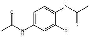 N,N'-(2-chloro-1,4-phenylene)bisacetamide    Structure